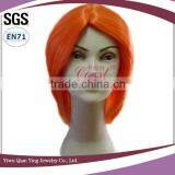 Cheap Wholesale Short Halloween Party Two Tone Synthetic Wig on Sale thumbnail-2