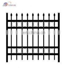 Wholesale Powder Coated Decorative Wrought Iron Fence Wall Zinc Steel Fence thumbnail-5