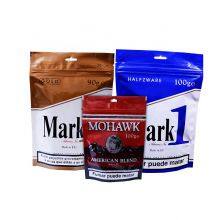 Custom Printed Recyclable Foil Laminated Stand Up Plastic Zipper Bag Top Tobacco Leaf Pouches Smell Proof Bag thumbnail-1