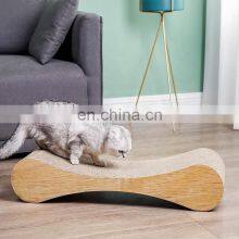 Hot Selling Eco-Friendly Corrugated Paper Cat Scratcher Cardboard Animal Scratching Post thumbnail-3
