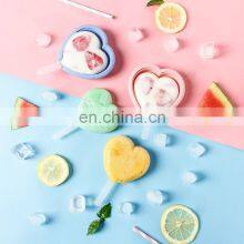 Top Quality Rectangular Love Heart Cool Shaped Fancy Silicone Large Ice Cube Trays