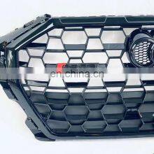 Grill for Audi Q3 SQ3 Honeycomb Grill for Audi Q3 SQ3 Car Accessories Front Grill for Audi Q3 SQ3 RSQ3 2020 2021 2022 thumbnail-5