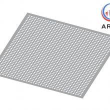 Square Holes Aluminum Perforated Sheet Metal HJP-1015S Square Perforated Sheet Metal thumbnail-2