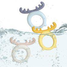 Silicone Deer Shape Toothbrush Chew Teether Toy thumbnail-5