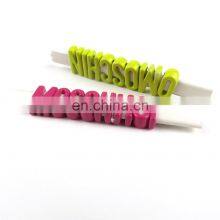 2021 Customization High Quality Different Colors Metal Alphabet DIY Letters Handbag Metal Logo Letters thumbnail-2