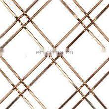 Decorative Curtain Mesh Corrugated Metal Woven Mesh Crimped Wire Mesh