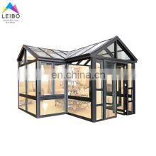 2021 China Factory Winter Garden Sunroom Sun Room Sunrooms Glass House Aluminum Profile Glass Sunroom thumbnail-1