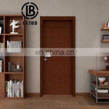 Solid Cheap Entey Front Fire Wood Grain Sound Proof Lock Interior Wooden Door in House