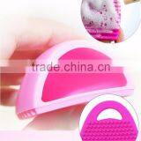 4 Colors Brush Egg Cleaning Makeup Washing Brush,Silicone Cosmetic Clean Tools for Makeup Brushes Travel Life thumbnail-6