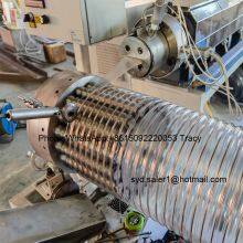 Steel Wire Reinforced TPU Thermoplastic Polyurethane Air Duct Tube Hose Pipe Production Line thumbnail-4