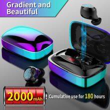 New Arrival X29 TWS BT 5.0 Earphone Wireless Earbuds LED Digital Display Battery Screen Headphones Gradual Colorful Headsets Ear thumbnail-5