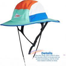 Fisherman Style Sun Hat for Outdoor Camping, Surfing & Vacations - Wide Brim, UV Protective, Anti-Slip Turquoise