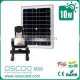 Led Lamp Projector Work Light Portable Rechargeable Lithium Battery 10W IP65 10w Solar Rechargeable Led Lamp