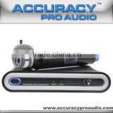 Professional Plastic Body Best Wireless Microphone For Karaoke UHF-13 thumbnail-2