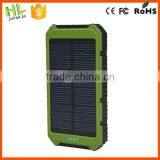 10000mah dual usb portable solar automatic mobile charger