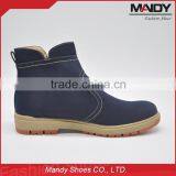 2016 Latest Fashion High no Lace Work Boots Made in China thumbnail-4