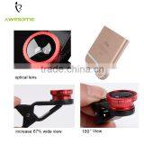 180 Degree Phone Lens, Lens With Fish Eye Lens + Wide Angle + Micro, Cellphone Camera Lens