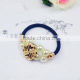 Elegant Women Hair Accessories Charm Pearl Rubber Bands Headwear Girls Elastic Hair Bands thumbnail-6
