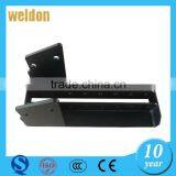 WELDON Black Powder Coated Custom Sheet Metal Precision Steel Stamping Part thumbnail-4