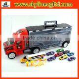 Advanced Portable Alloy Car,simulation Alloy Trailers,alloy Toy Diecast Model Car With 8 Alloy Cars thumbnail-2