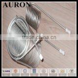 Auron/Heatwell ASTM TP304 Seamless Stainless Steel Coil Pipe With High Precision