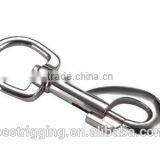 China Supplier Sale Rigging Svivel Round Eye Snap Hook Swivel Spring Bolt Snap Hook Nose Ring in Carabiner Manufacturer thumbnail-4