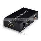 2-Port High Speed HDMI Video Splitter and Signal Amplifier