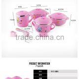 Chinese Wholesale 5 Piece Stainless Steel Mixing Bowl Set With Lids for Children thumbnail-5