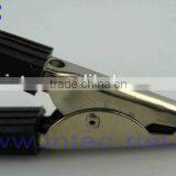 Jumper Wires Alligator Crocodile Roach Test Clip Plastic Handles Crocodile Clips 45mm Black Color I00097