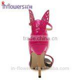 Back Butterfly Ankle Strap Fashion Lady Dress Shoes,girls High Heels thumbnail-2