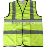 Reflective Safety Vest Neon Green Safety Vest with Reflective Strips Size XL