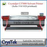 CRYSTEK 3.2m SPT 510 Head Outdoor Solvent Printer Printing Machinery