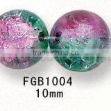 Crackle Glass Bead thumbnail-1