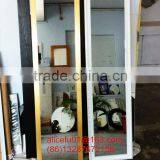 Antique Golden Framed Wall Mirror, Large Wall Mounted Dressing Mirror thumbnail-1