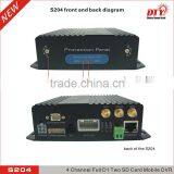 4 Channel 3g Wifi Dual sd Card Wireless Vehicle Cctv Mdvr thumbnail-2