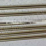 Brass Drinking Straws with a Brush