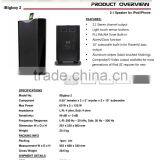 TV Standing Wood Mobile Charging Speaker RCA AUX-IN Audio Input Speaker thumbnail-2