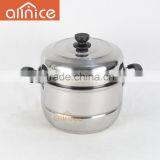 Stainless Steel Double Layer Steamer Pots Made in China thumbnail-2