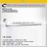 High Quality Slat Wall Hanger Hook Waterfall Chrome Hook Clothes Store Hook