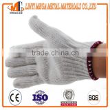7 guage 10 guage safety cotton knitted working gloves