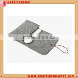 Fashion Felt Handbag Document Bag Wool Felted Cosmetic Bags thumbnail-3