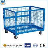 Warehouse Galvanized Cage Stackable Wire Cage Container thumbnail-5