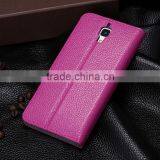 Superb Quality Leather Incoming Calls Filp Case for Xiaomi 4 thumbnail-5