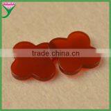 Wholesale Cheap Prices Double Flat Flower Cut Natural Fire Red Agate Slices, Agate Slices Polished thumbnail-2