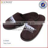 2016 Factory OEM Hot Sale Disposable Cheap Personalized Hotel Slippers thumbnail-1