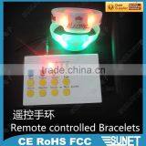 New Gadget 2016 High Quality Factory Price Remote Controlled Led Bracelet thumbnail-3