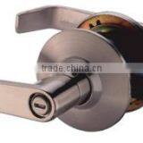 English Style Security Satin Nickel Zinc Handles Door Lever Lock for Both Right and Left Side thumbnail-3