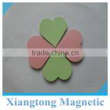 Daily Life Necessity Flower Shape Fridge Magnetic Notepad, Notepad With Magnets