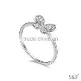 16460 Mysterious Austria Crystal Charm Opal Ring