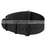 Infantry Military Nato Strong Black 20mm Nylon Black Watch Straps thumbnail-5